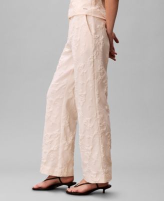 Women's Floral Straight Leg Pants