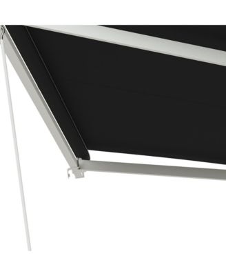 12' x 10' Electric Retractable Awning w/ Remote Controller,