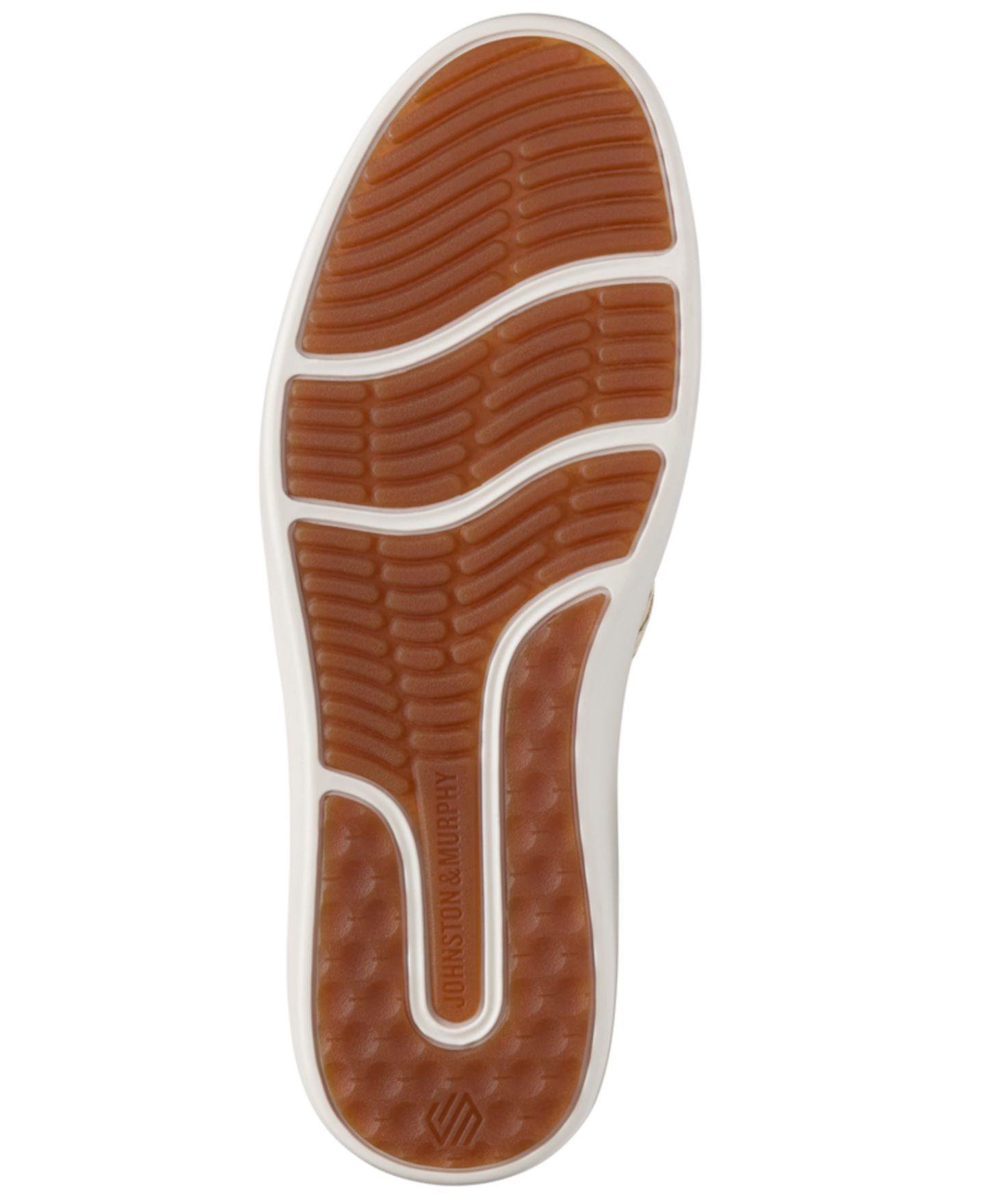 Мужские кроссовки Johnston & Murphy McGuffey 2 Woven Slip On, цвет: Бежевый нубуковый — фото 5