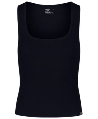 Women's Ribbed Tank Straps Bra