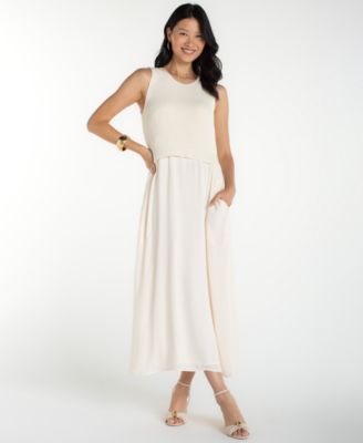 Women's Crew Neck Sweater Dress