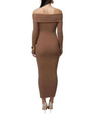 Women's Kira Ribbed Midi Dress