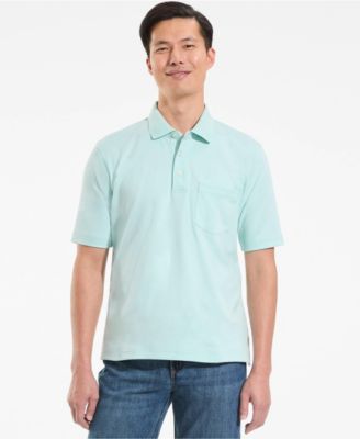 Men's Short Sleeve Cotton Supima Polo Shirt with Pocket