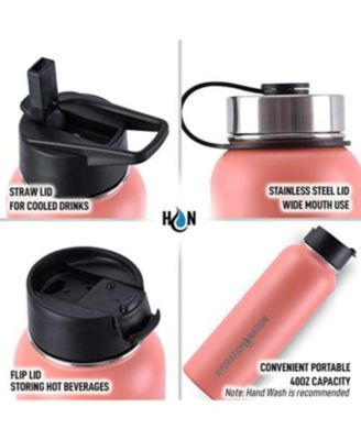Stainless Steel Vacuum Insulated Water Bottle – Hydration Nation Thermo Design