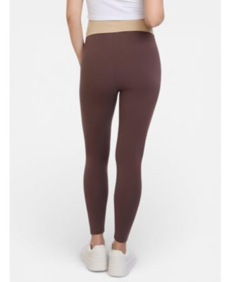 Maternity Motherhood Essential Stretch Secret Fit Over the Belly Leggings