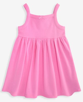 Baby Girls' 0M-24M Solid Ribbed Dress