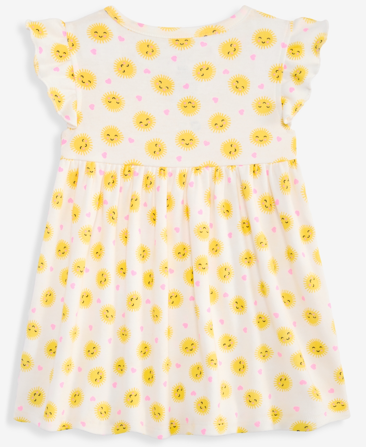 First Impressions Baby Girls' 0M-24M Sun Heart-Print Dress, Macy's Exclusive