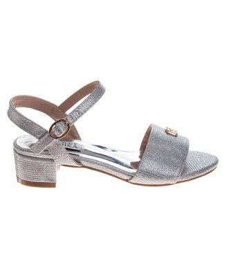 Toddler Dress Sandals Elegant Rhinestone Ankle Strap Formal