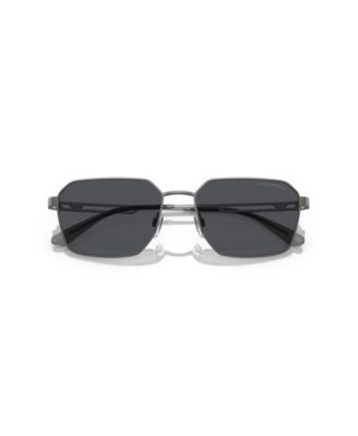 Men's Rectangle Sunglasses, EA2140