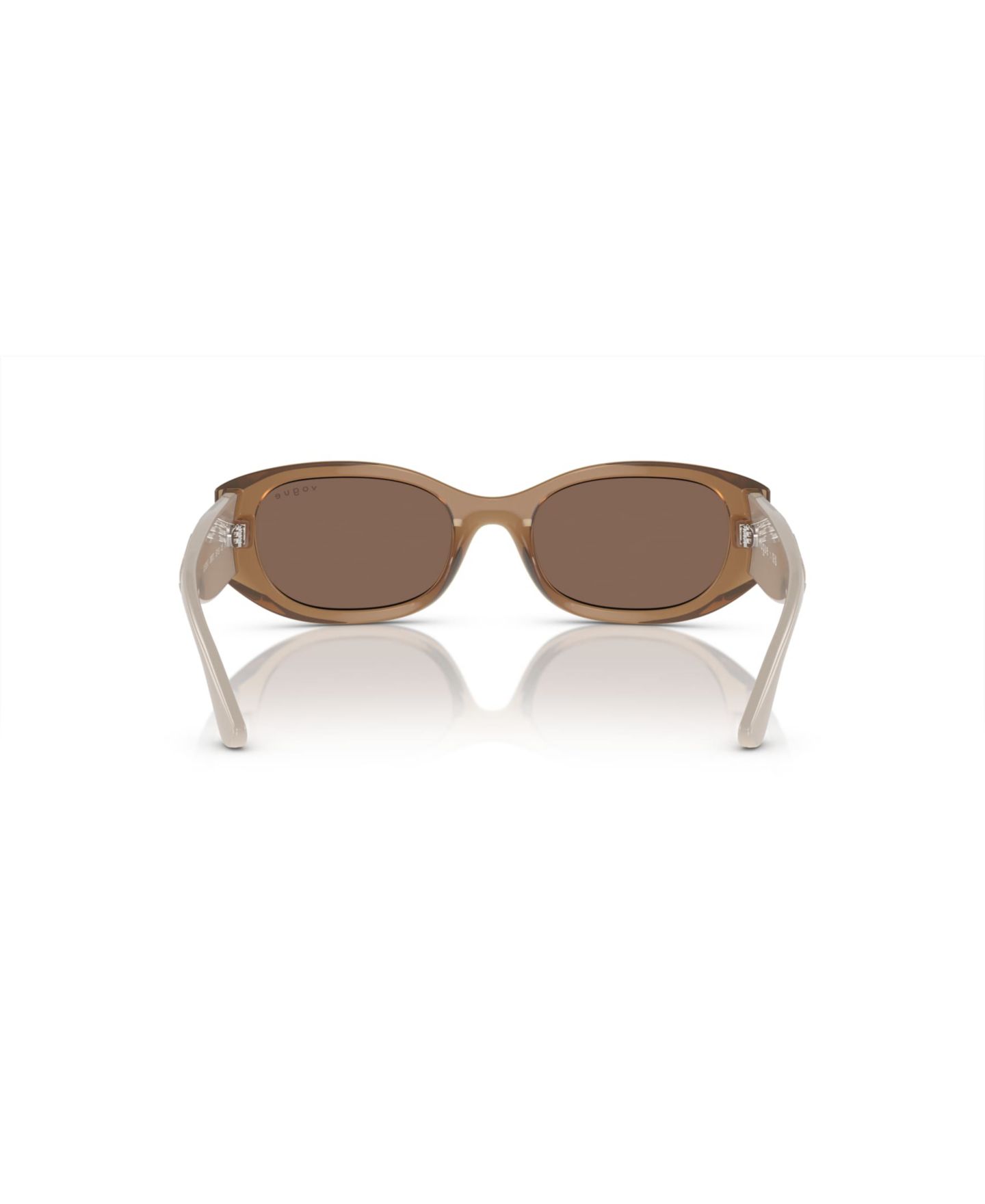 Женские солнцезащитные очки Vogue Eyewear Rectangle Sunglasses, VO5525S, цвет: Коричневый — фото 4