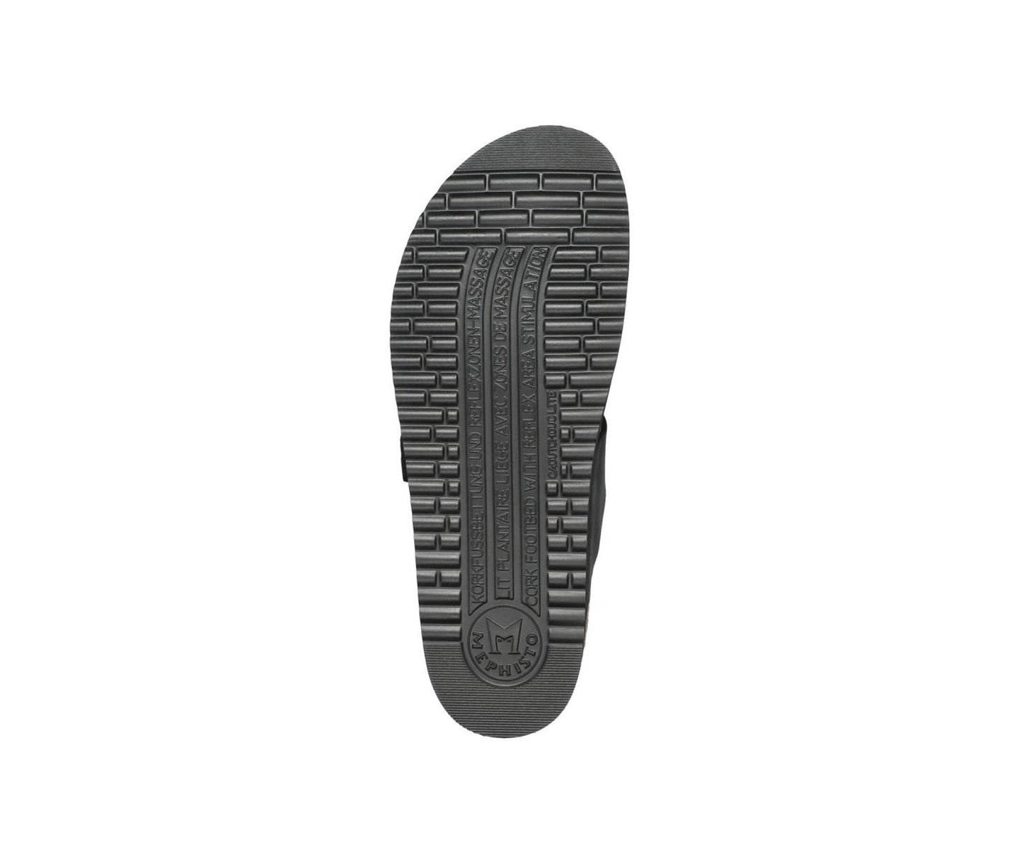 Женские сандалии Mephisto Classics Nubuk Leather, цвет: Чёрный нубуковый — фото 5