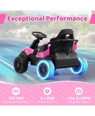 12V Kids Electric UTV Ride-On Car with Music and Remote