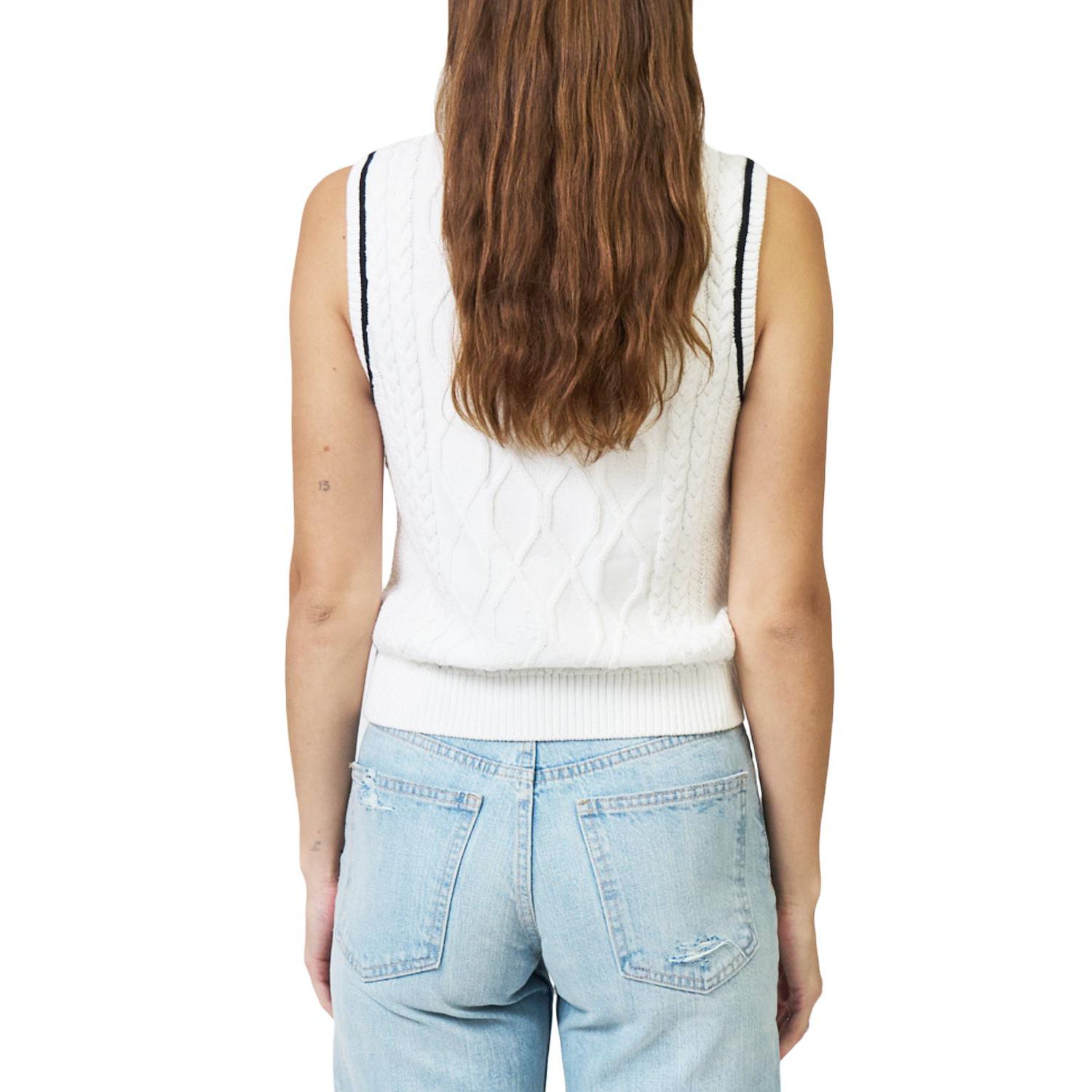 Women's Jaden Embroidered Cable Shell