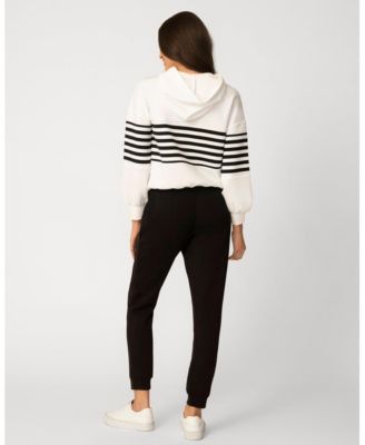 Women's Stripe Hoodie Set