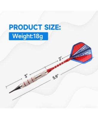 16 Grams Soft Tip Darts with 100 Free Dart Tips