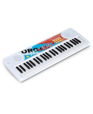 49-Key Portable Kids Electric Piano Keyboard with 8 Rhythms & 8 Tones for Easy Play