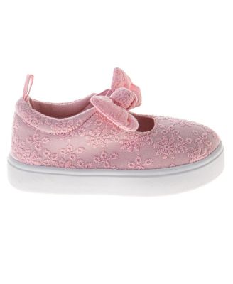 Little Girls MJ Style Sneakers Classic, Comfortable, and Easy Slip On Shoes (Toddler 5-10)