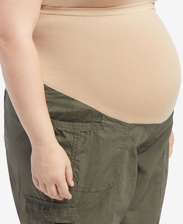 Motherhood Maternity Plus Size Convertible Cargo Pants Macy's