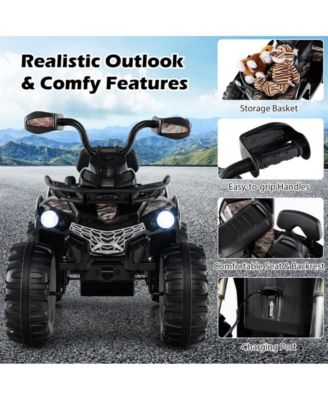 12V Kids Ride On ATV 4 Wheeler with MP3 and Headlights