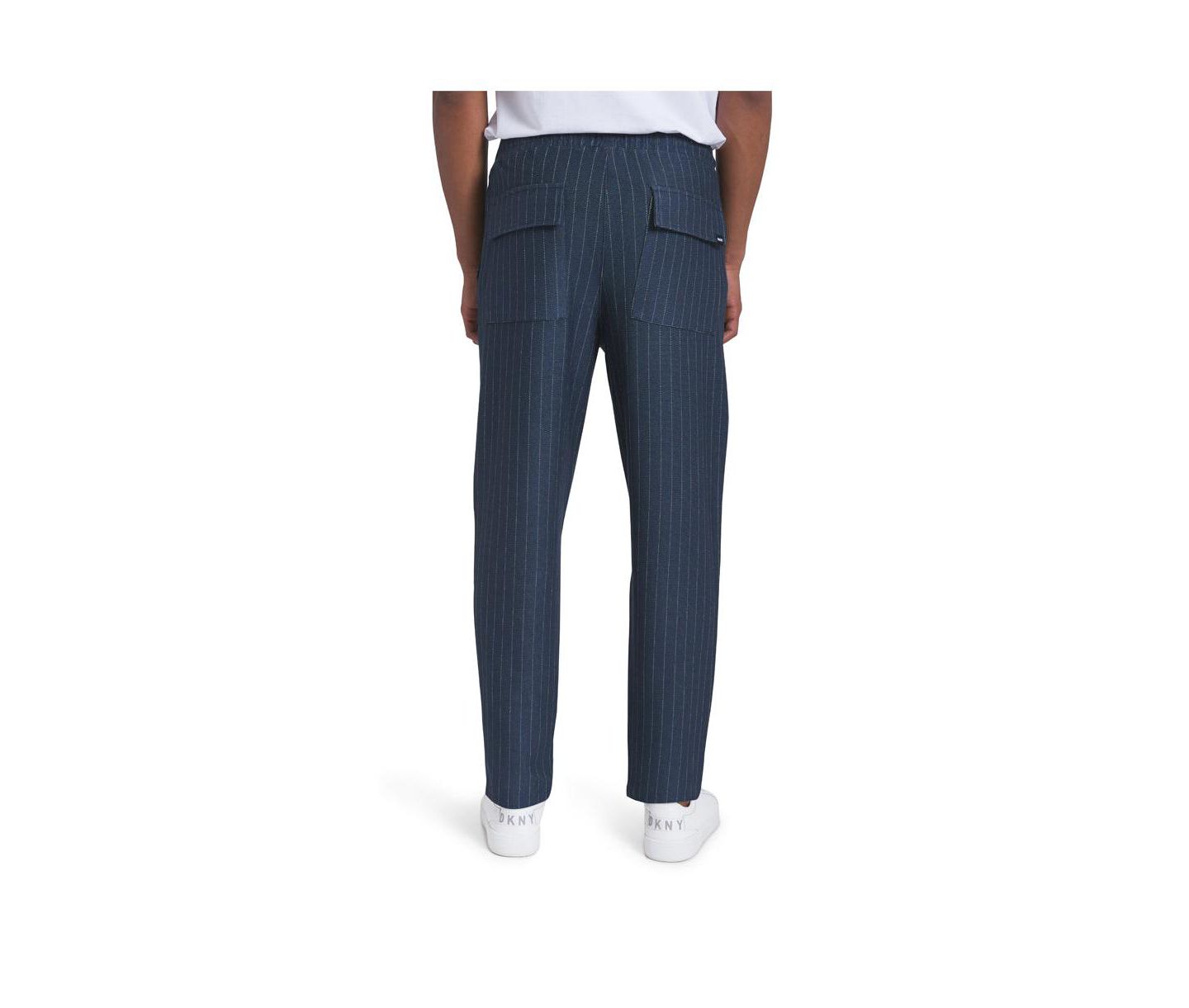 Мужские брюки DKNY Pins Jogger, цвет: Тёмно-синий — фото 2
