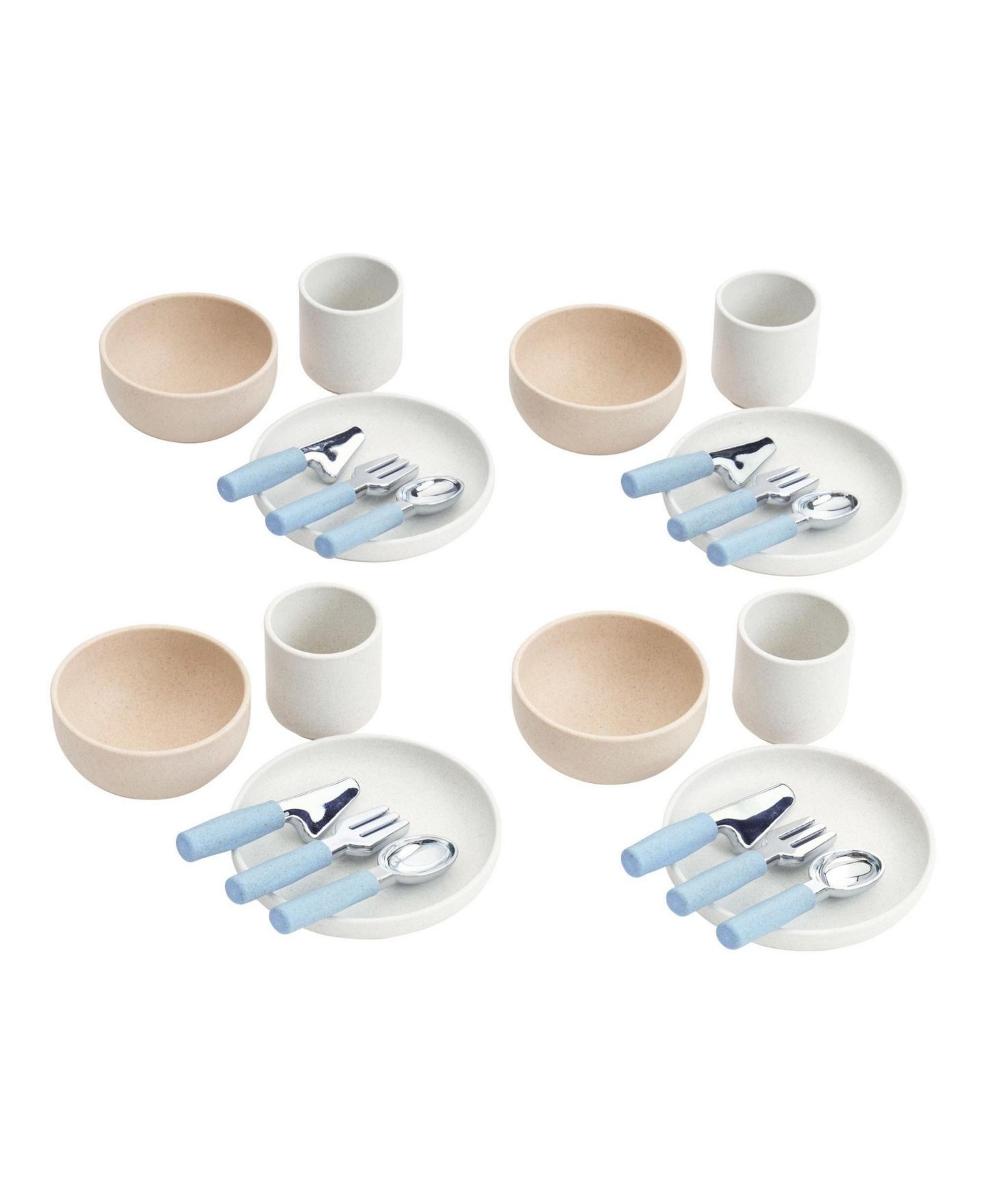 Детские игрушки Kaplan Early Learning Breakfast Tableware Pretend Play Set, 24-Piece, Ages 18 Months+ — фото 3