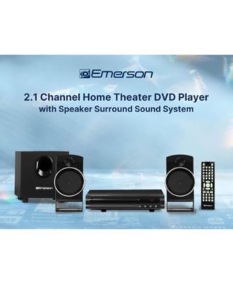 ED-8050 Home Theater DVD Player with 2.1 Channel Surround Sound System