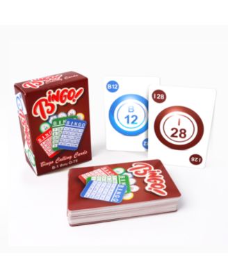 Bingo Calling Cards, Stiffness Bingo Game Cards with High Visibility Numbers