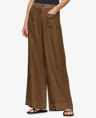 Women's The Linen Marine Wide-Leg Pants 