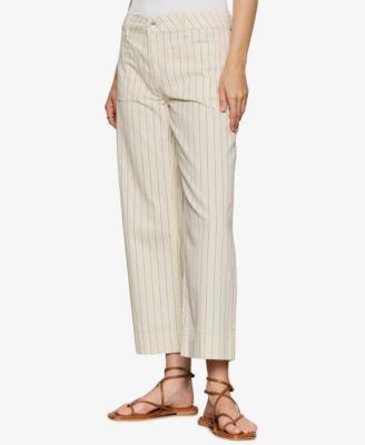 Women's Mid-Rise Wide-Leg Pants