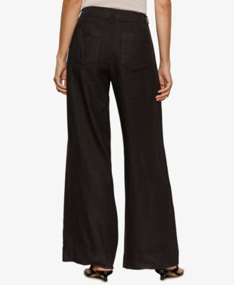 Women's The Linen Marine Wide-Leg Pants 