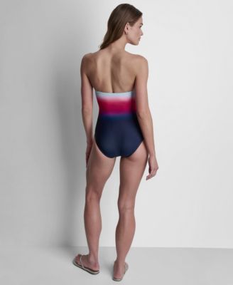 Women's Shirred One-Piece Swimsuit