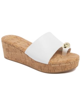 Women's Junely Toe Loop Platform Wedge Sandals