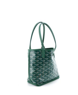 Mini Anjou Reversible Tote Coated Canvas