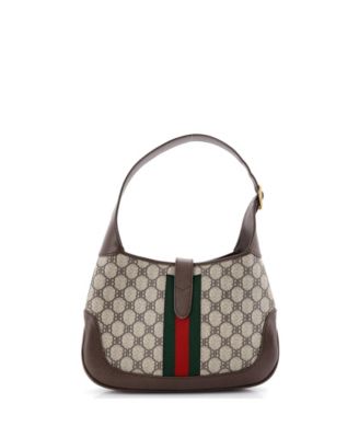 Small x Gucci The Hacker Project Jackie 1961 Hobo BB Coated Canvas