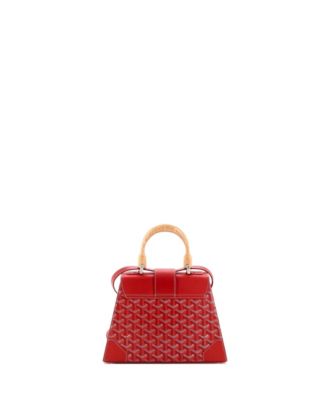 PM Saigon Top Handle Bag Coated Canvas with Leather