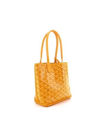 Mini Anjou Reversible Tote Coated Canvas