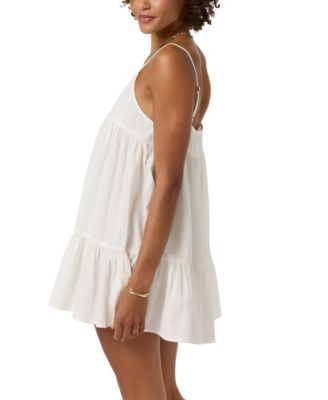 Women's Rilee Square Neck Cover-Up Mini Dress