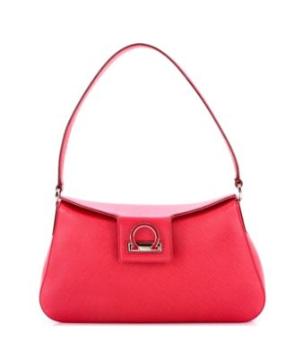 East West Trifolio Shoulder Bag Leather