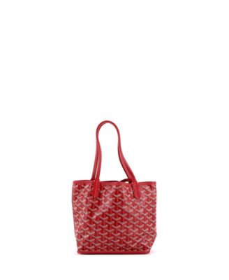 Mini Anjou Reversible Tote Coated Canvas