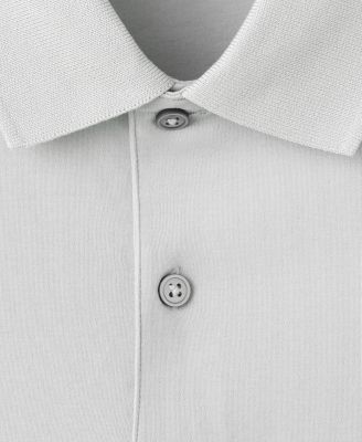 Men's Cotton Fine-Knit Polo Shirt