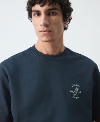 Men's Heavyweight Graphic Embroidered T-Shirt