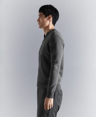 Men's Comfort Stretch Knit Cardigan Sweater