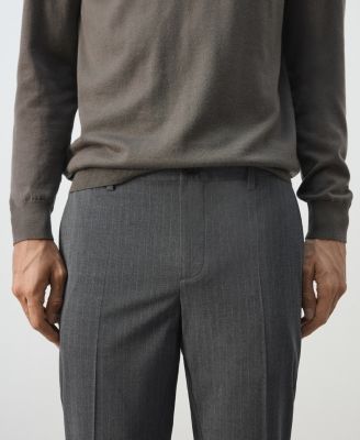Men's Slim-Fit Cropped Pants