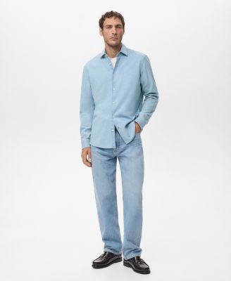 Men's Cotton Denim Shirt