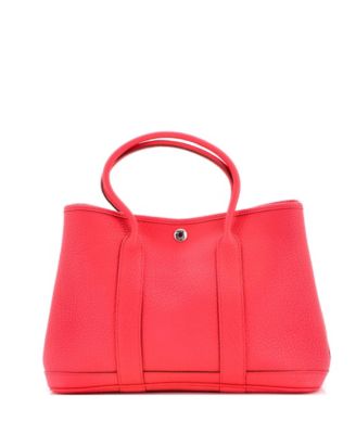 30 Garden Party Tote Leather