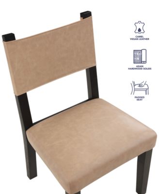 Macai 8-Pc. Faux Leather Side Chair Set