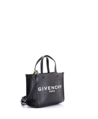 Mini G-Tote 4G Embossed Coated Canvas