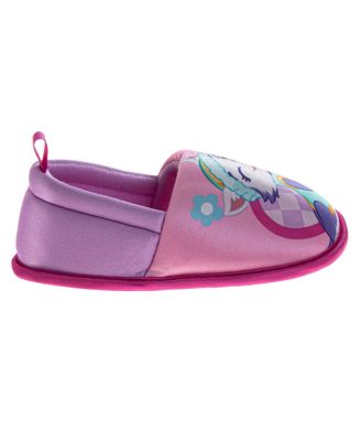 Toddler Paw Patrol Skye & Everest Slippers Plush, Warm, and Soft House Shoes