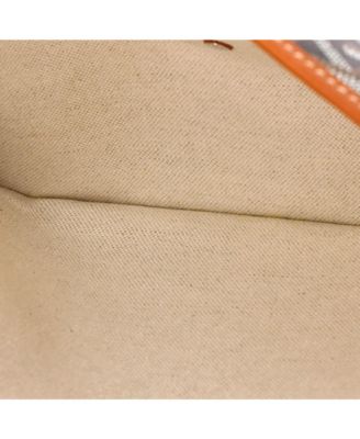 Coursier Messenger Bag Coated Canvas and Leather