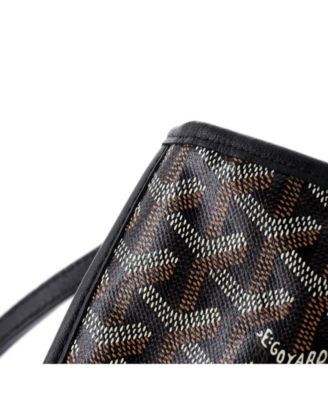 Mini Anjou Reversible Tote Coated Canvas